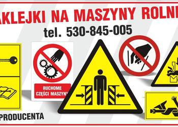 Naklejki na maszyny rolnicze