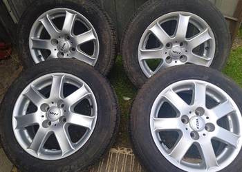 Felgi aluminiowe z oponami letnimi. R15 4x100