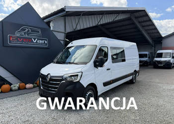 Renault Master max L3H2 7 osobowy brygadówka doka lift pełna opcja