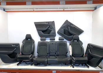 FOTELE KANAPA BOCZKI KOMPLET SKODA KODIAQ SUV