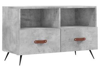 Szafka pod TV szarość betonu 80x36x50 cm WM-828944