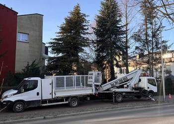 Usługi podnośnikiem koszowym 22m