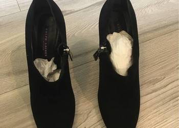 Botki damskie na koturnie Ralph Lauren rozm.39
