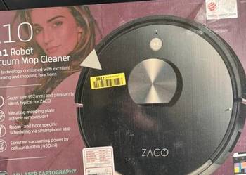 Robot Sprzątający ZACO A10 | Odkurzanie i Mopowanie | Laser 360° | Stan BDB