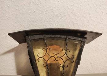 Stara  retro lampa kinkiet.