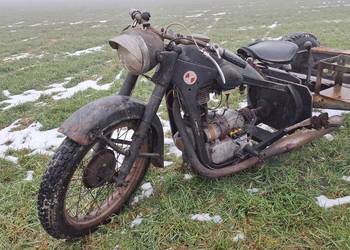 Emw bmw  trójkołowiec silnik na chodzie