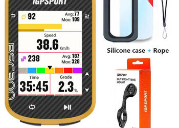 Licznik rowerowy IGPSPORT BSC300 + uchwyt M80 + osłonka