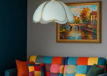 ŻYRANDOL świecznikowy elegancki design