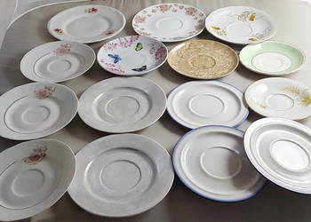 Talerzyki porcelanowe 15 sztuk