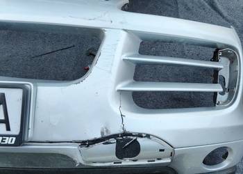 Zderzak przedni srebrny Porsche Cayenne 957 2007-2010 lift 3,6 benz