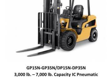 Caterpillar GP18N GP20CN P20 GP20N GP28N instrukcja obsługi