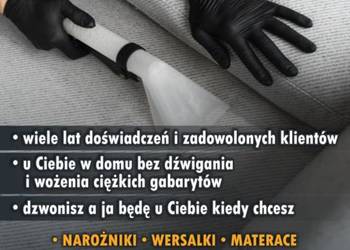 Pranie tapicerki meblowej i samochodowej