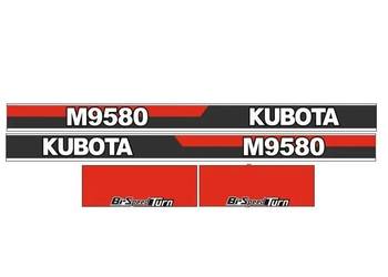 Naklejki oklejenie naklejka - KUBOTA M9580 Zamiennik