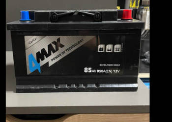 Akumulator 85Ah 850A sprawny naładowany NISKI 17,5cm MOŻLIWY DOWÓZ