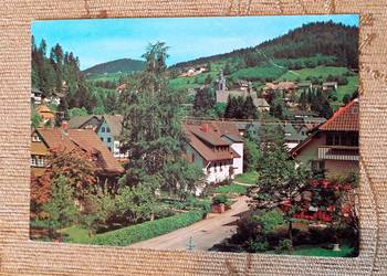 WIDOK NA TODTMOOS W KRAJU ZWIĄZKOWYM BADENIA-WIRTEMBERGIA