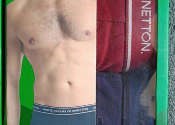 UNITED COLORS OF BENETTON bokserki męskie 2-pak, rozmiar XL (102-107 cm)