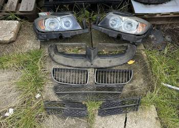 BMW 3 E90 E91 E92 E93 Reflktory soczewkowe DEPO, grill nerki atrapy wlot