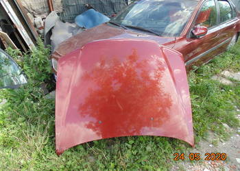Maska przednia przód pokrywa silnika Volvo s40 v40 96-04 Bordowa 339-22
