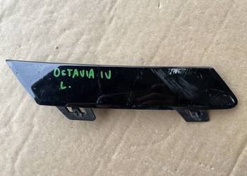 SKODA OCTAVIA IV 4 LISTWA ZAŚLEPKA NADKŁADKA ZDERZAKA LEWA PRZÓD 5E7807231