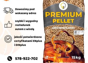 Korczyna i okolice! Pellet drzewny - sosnowy 6mm - certyfikowany A1