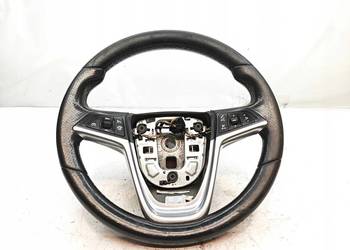 Opel Astra J KIEROWNICA SKÓRA MULTIFUNKCJA 13351028