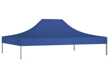 Dach do namiotu imprezowego 4 x 3 m niebieski 270 g/m² WM-315350