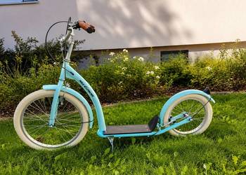 Hulajnoga nożna NILS Extreme WH222 Mint – koła 20"/16" – jak nowa – 2km