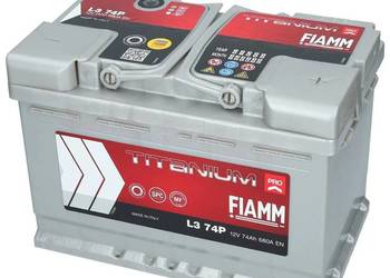 Akumulator 74Ah 680A FIAMM TITANIUM PRO 12V Akumulator 74Ah 680A FIAMM TITANIUM PRO 12V