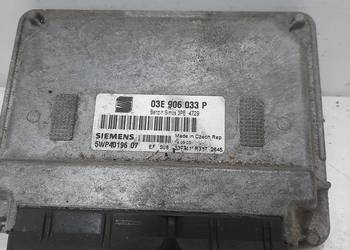 SEAT IBIZA III 1.2 AZQ KOMPUTER STEROWNIK SILNIKA 03E906033P