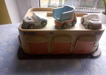 Garaż +autka dantoy eko plastik