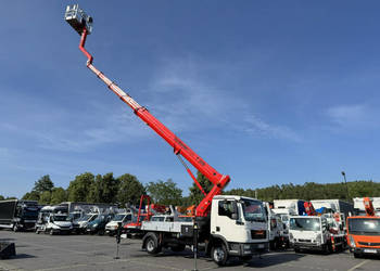 MAN TGL 7.150 Zwyżka Ruthmann T330 33-Metry DMC 7500KG 21m w Bok Jak Wumag…