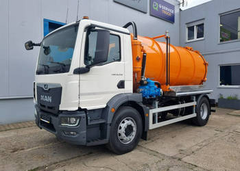 śmieciarki Man TGM 18.250, zabudowa asenizacyjna Janco/GP Lift TGM 18.250,…