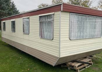 Domek holenderski angielski przyczepa kempingowa stacjonarna carawan