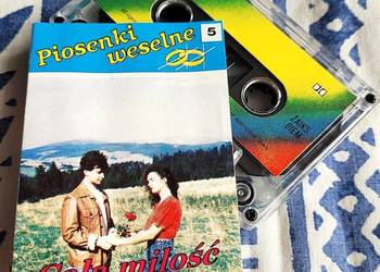 Piosenki weselne - Całą miłość Tobie dam , kaseta magnetofonowa