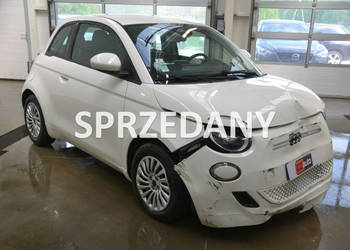 Fiat 500e ELEKTRYK* NISKI PRZEBIEG* nawigacja* automat* virtual zegar* ICD…