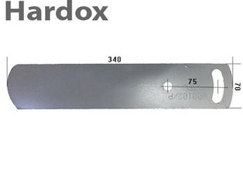 Listwa odkładni HARDOX 800102/P części do pługa VOGEL NOOT