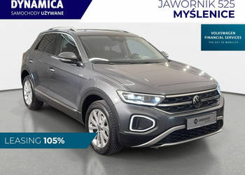 Volkswagen T-Roc VAT 23% Style 1.5TSI 150KM DSG 2023 r., salon PL, I właśc…