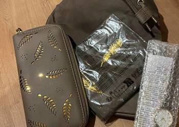 Super zestaw! Plecak, portfel, zegarek i apaszka, nowe