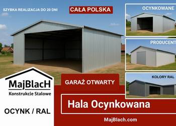 Garaż Blaszany w Ocynku | HALA | Wiata |Magazyn |Profil  – Maj-BlacH