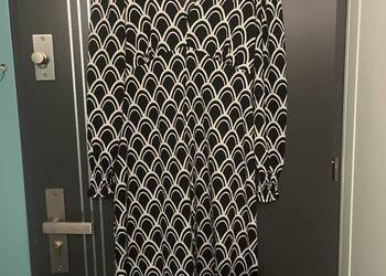 Dunnes stores sukienka modny wyszczuplający wzór hit roz.42