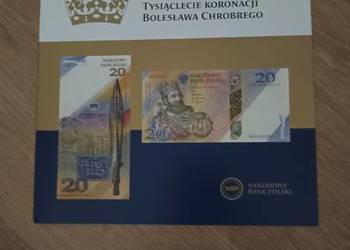 Folder 20 zł 2025 Tysiąclecie Bolesława Chrobrego