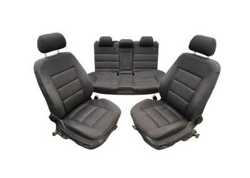 KMPL FOTEL PRZÓD LEWY + PRZÓD PRAWY + KANAPA TYŁ AUDI A6 C5 KOMBI AVANT