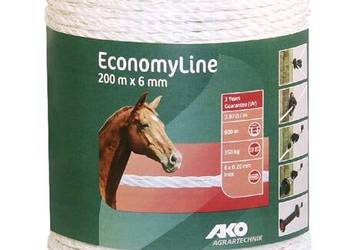 Linka ogrodzeniowa Economy Line, 6 mm 200 m AKO 44531MA