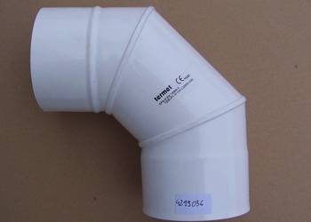kolano stalowe koncentryczne, średnice 80/90mm,Termet