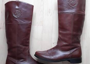 Kozaki skórzane r.39 Zara Girls