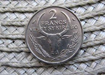 Madagaskar 2 Franki 1965r