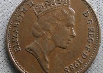 WIELKA BRYTANIA-TWO PENCE-1988 r