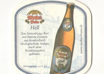 Mahrs  - podstawka do piwa.Nr. 7.