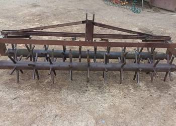 Podwójny wał z agregatu uprawowego