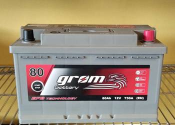 Akumulator GROM EFB START&STOP 80Ah niski Dostawa